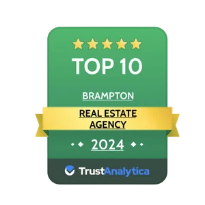 trust analytica - top 10 brampton real estate 2024